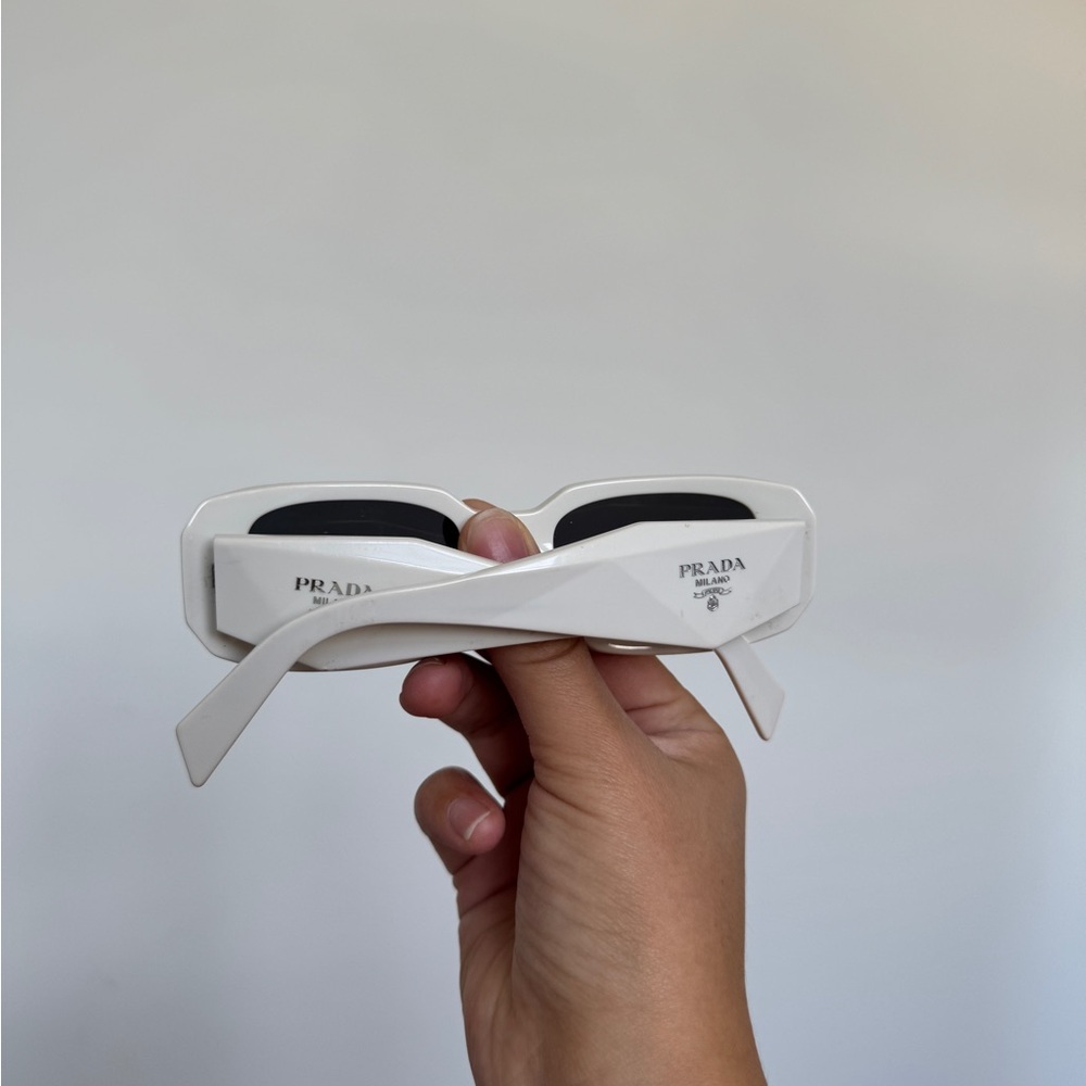 Authentic Prada White Designer Glasses